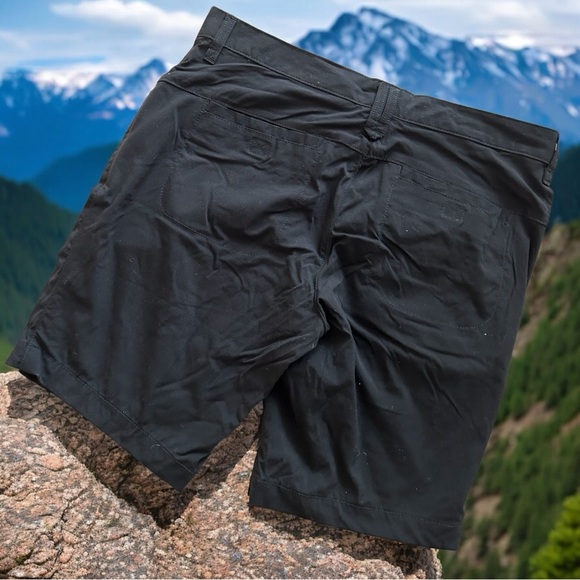 Eddie Bauer Black Flat Front Shorts - Picture 2 of 2
